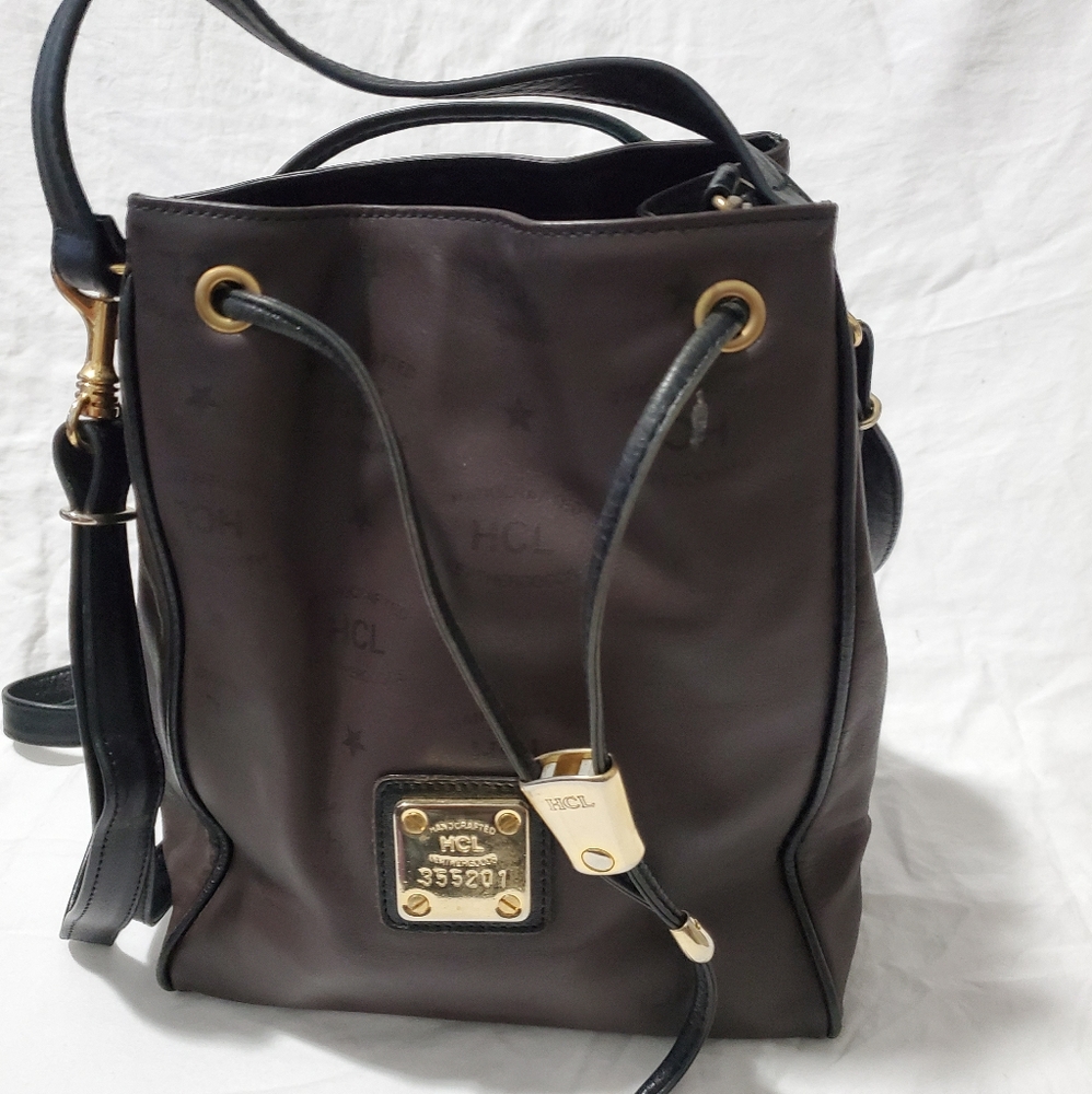 HCL Leather Bucket (convertible into backpack)